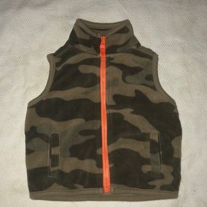 Camo, Fleece Vest for boys